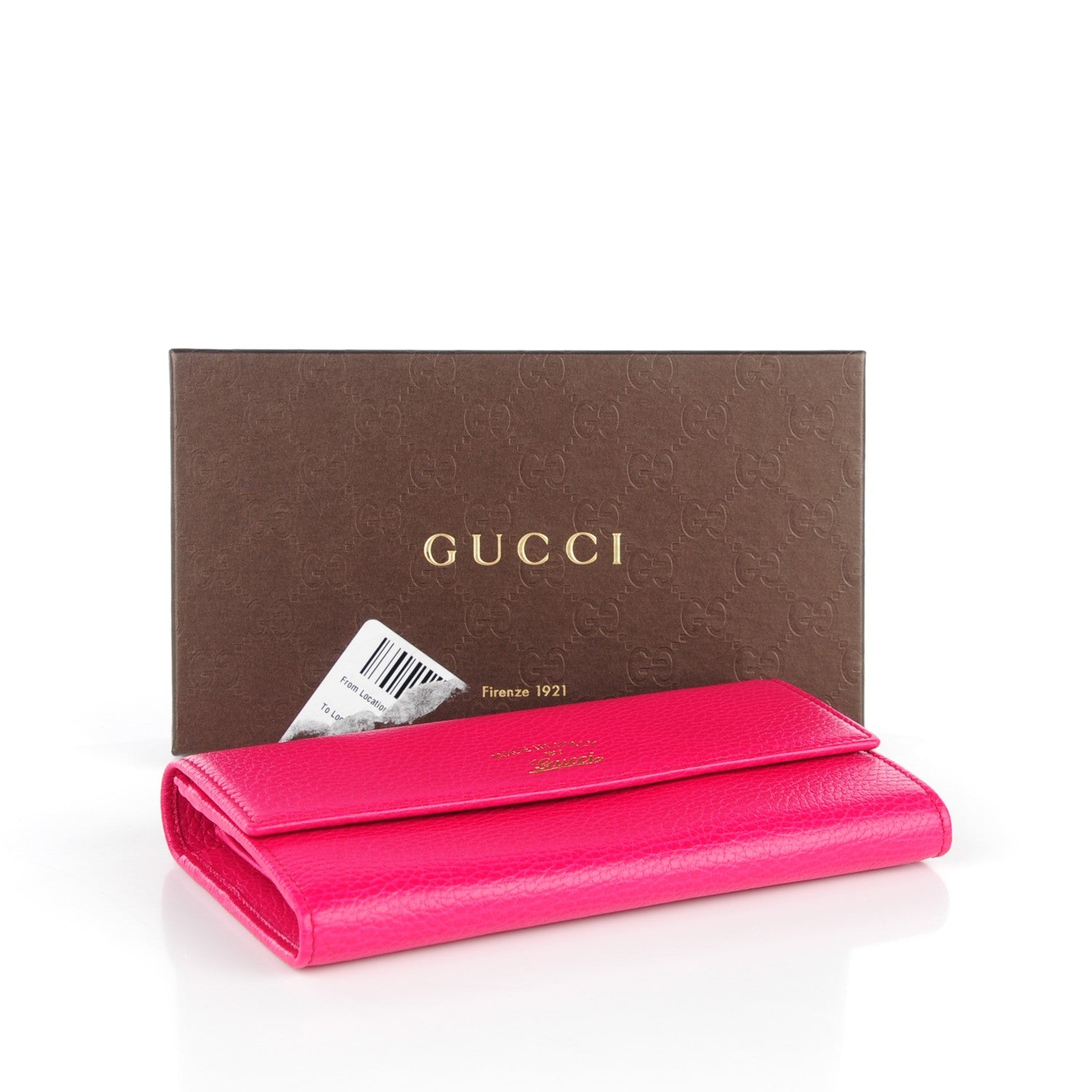 Gucci Dollar Calfskin Swing Continental Wallet Blossom 4 of 7