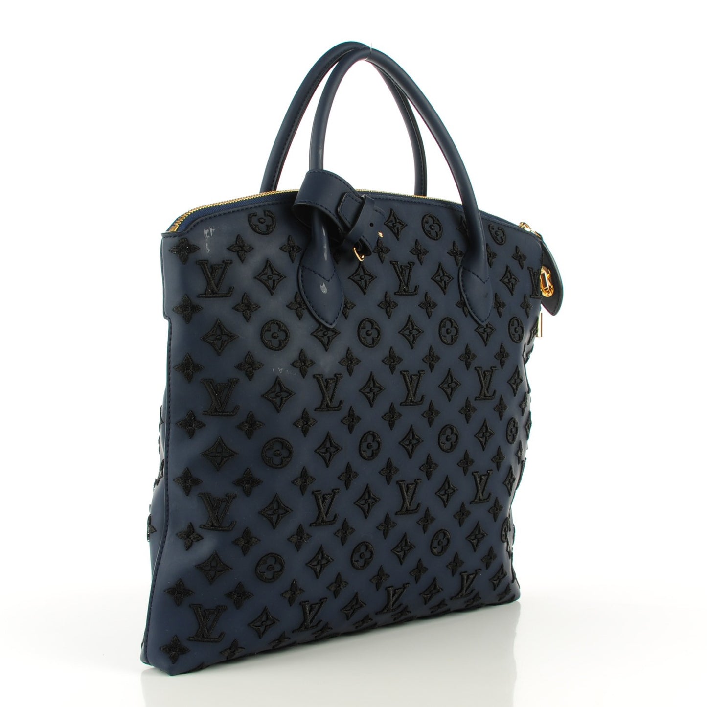 Monogram Addiction Vertical Lockit MM Blue