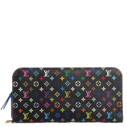 Louis Vuitton Monogram Multicolor Insolite Wallet Black Bleuet 1 of 8