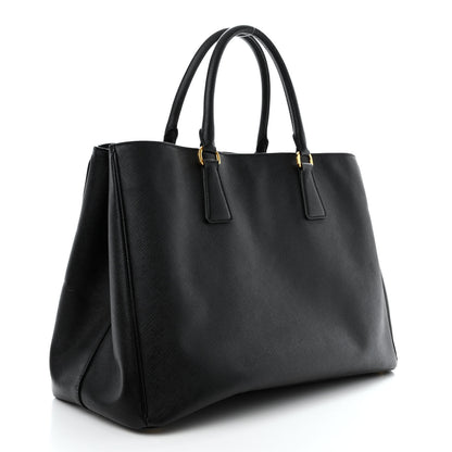 Prada Saffiano Lux Large Tote Black 3 of 10