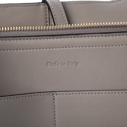 Celine Calfskin Medium Tri-Fold Bag Stone 7 of 7