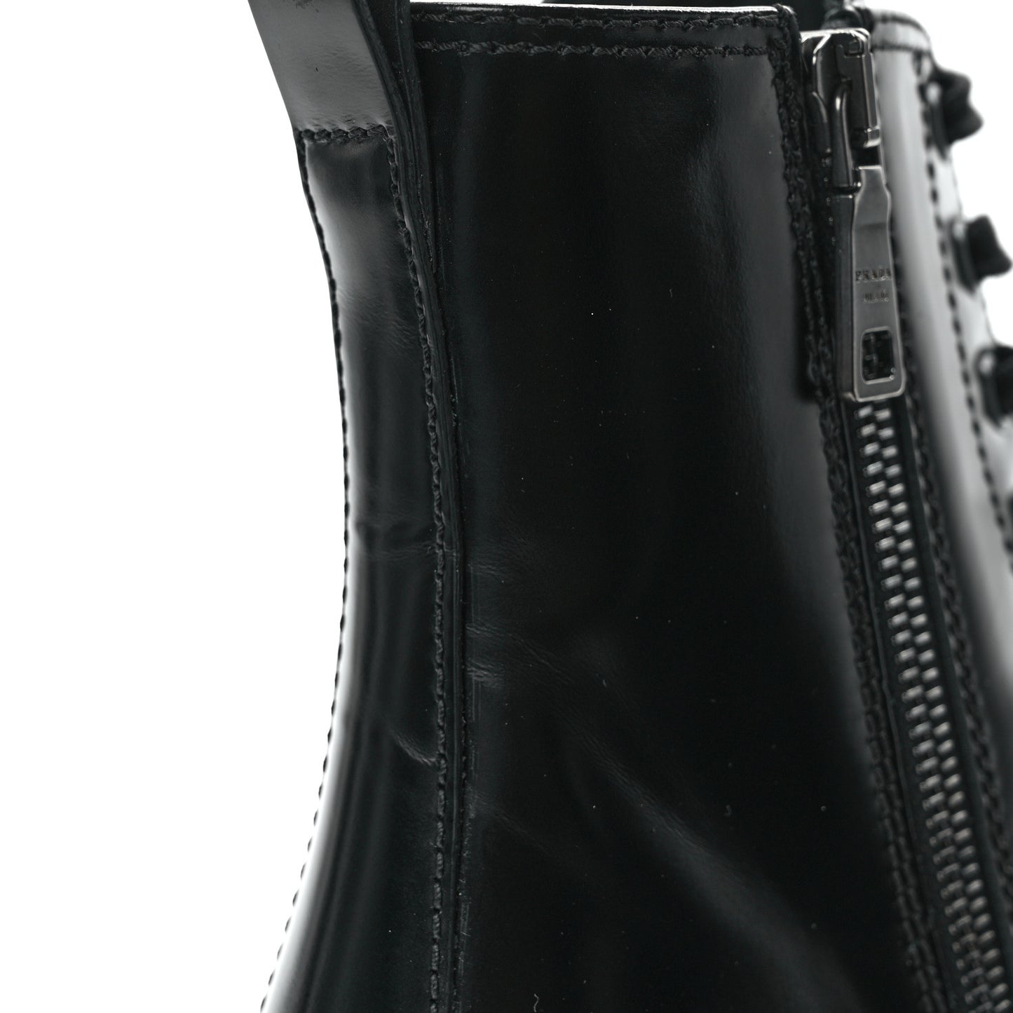 Spazzolato Chocolate 50mm Combat Boots 35.5 Black