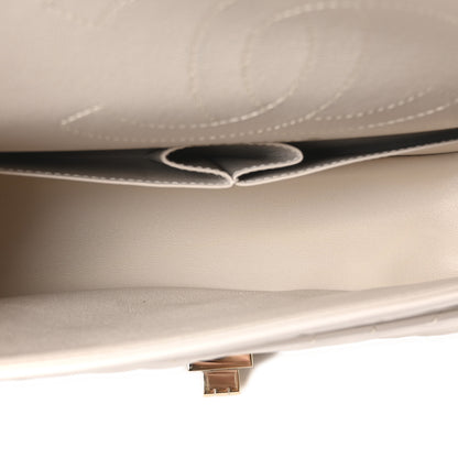 Chanel Aged Calfskin Chevron Quilted 2.55 Reissue 225 Flap Ivory 5 of 11