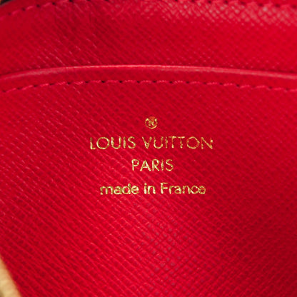 Louis Vuitton Damier Ebene Complice Trunks and Bags Key Pouch Red 5 of 6