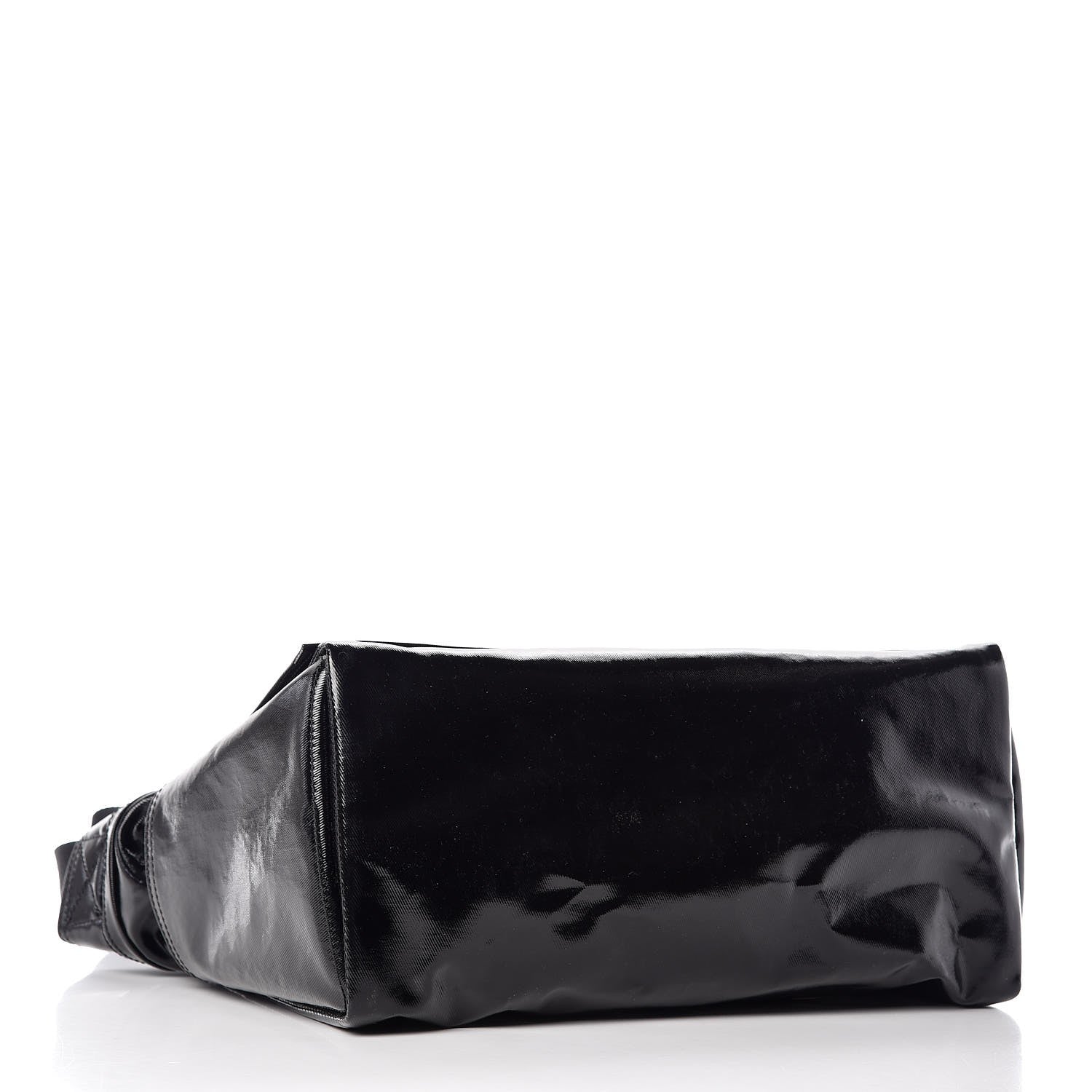 Valentino Garavani Shiny Canvas VLTN Messenger Bag Black 4 of 7