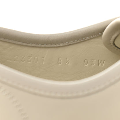 Gucci Calfskin Miro Soft Mens Lace Up Sneakers 8.5 Mystic White 8 of 9