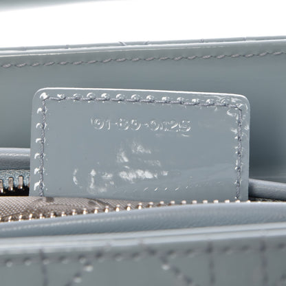 Christian Dior Patent Cannage Medium Lady Dior Light Blue 9 of 9