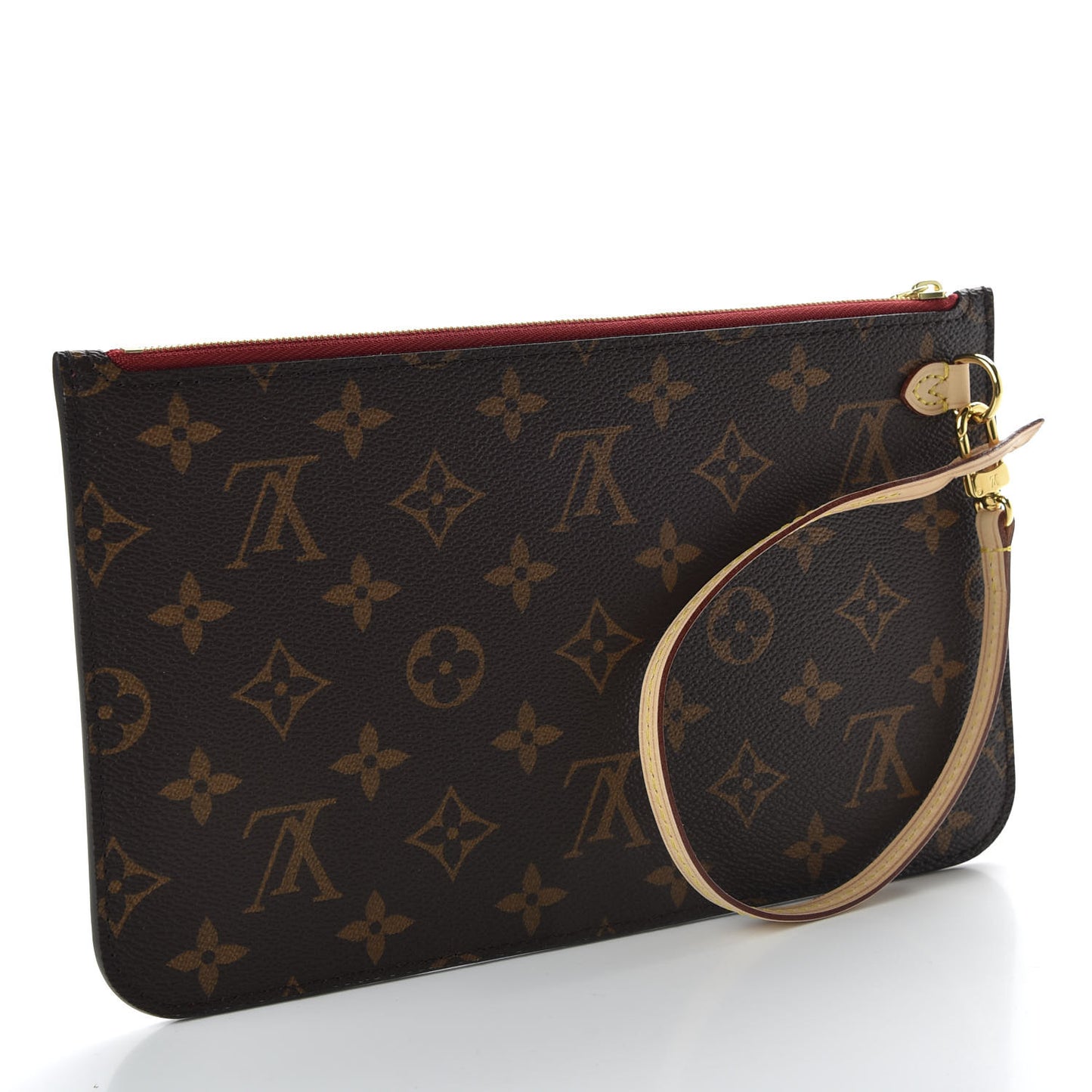 Monogram Neverfull MM GM Pochette Cherry