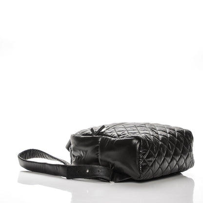 Chanel Nylon Quilted Coco Cocoon Backpack Black 4 of 8