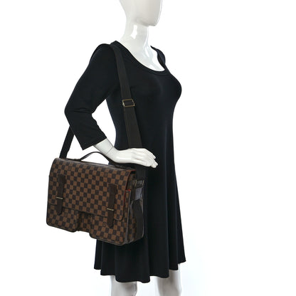Louis Vuitton Damier Ebene Broadway Messenger Bag 2 of 13