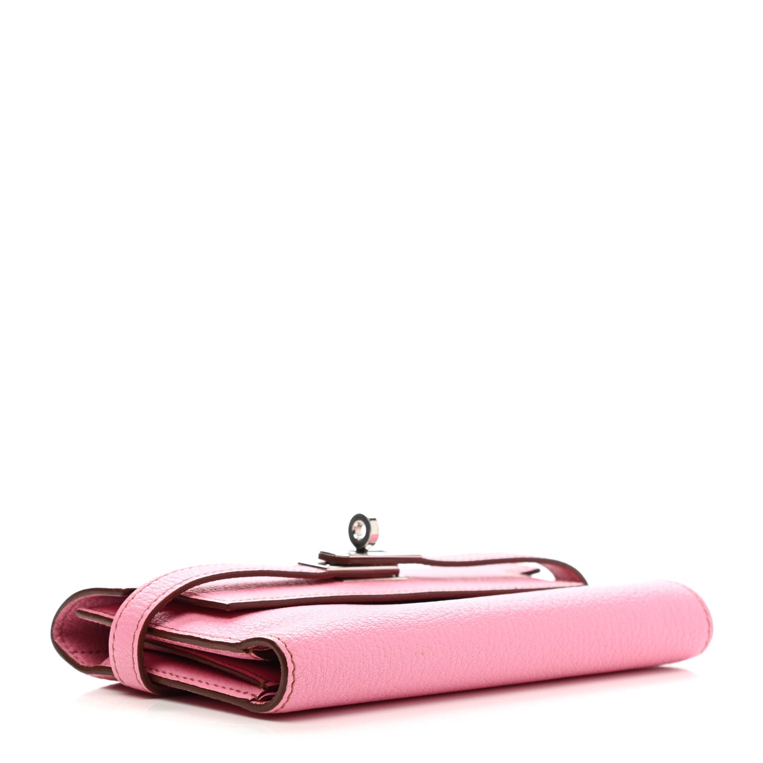 Hermes Chevre Mysore Medium Kelly Wallet 5P Pink 2 of 5