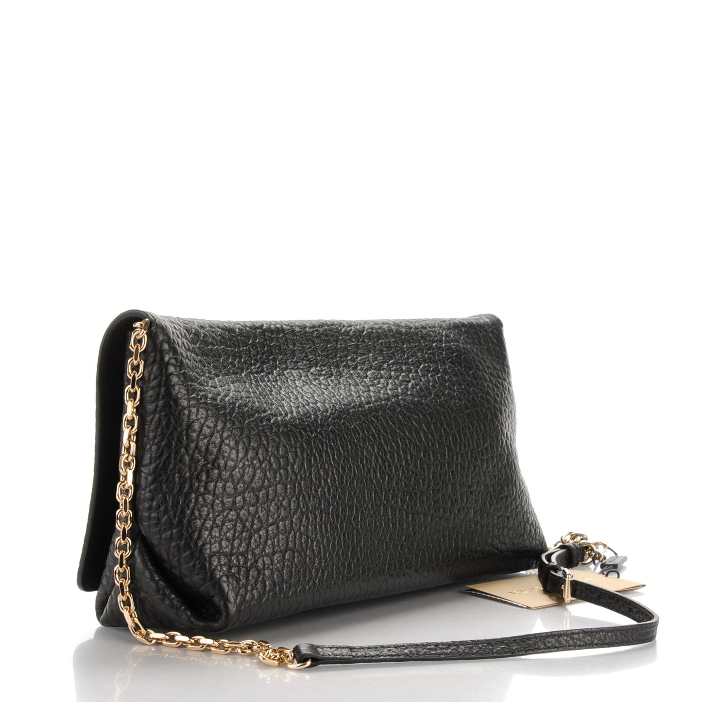 Signature Grain Medium Mildenhall Crossbody Bag Black