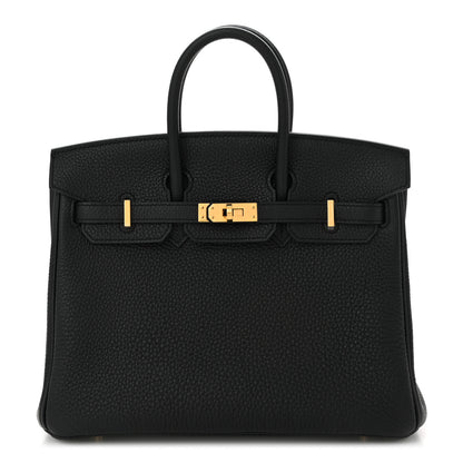 Hermes Togo Birkin 25 Black 1 of 10