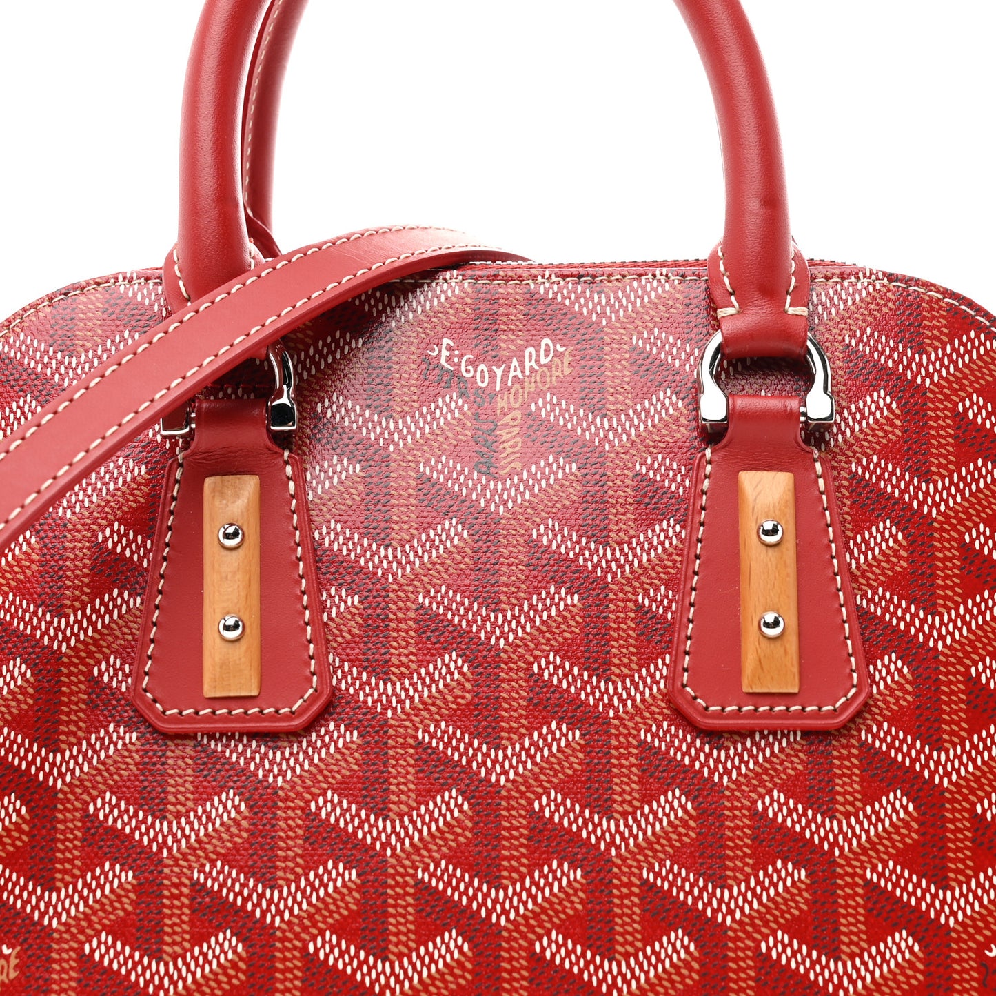 Goyardine Mini Vendome Red