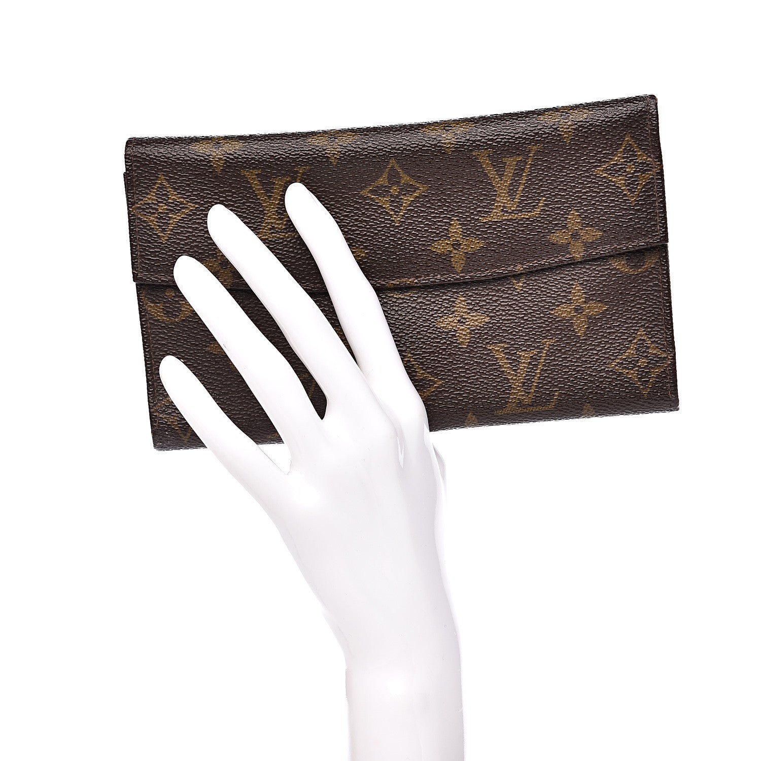 Louis Vuitton Monogram Porte Tresor Wallet 2 of 12