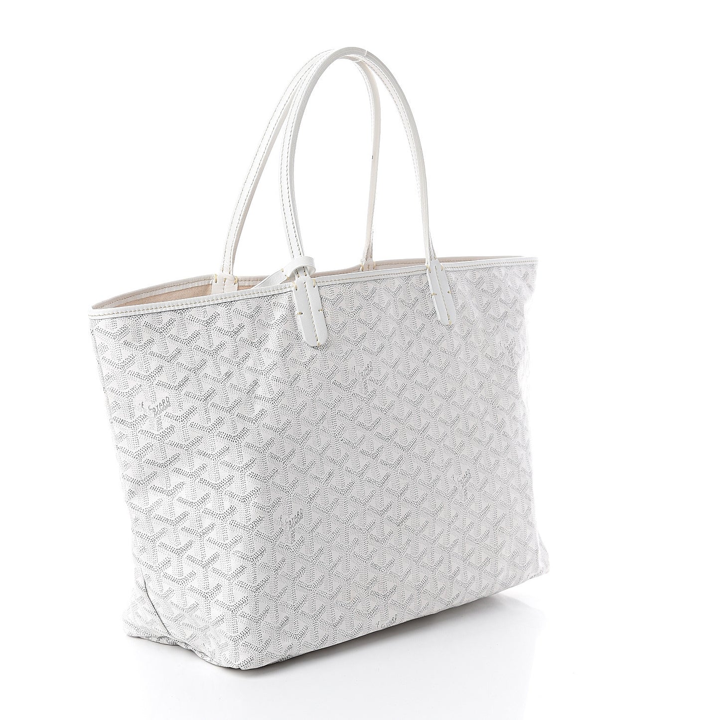 Goyardine Saint Louis PM White