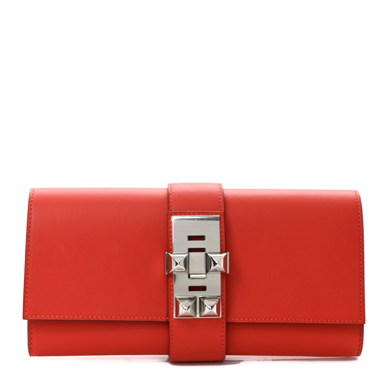Hermes Swift Medor 23 Clutch Rouge Tomate 1 of 7