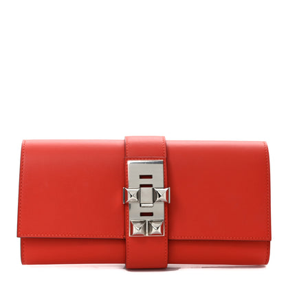 Hermes Swift Medor 23 Clutch Rouge Tomate 1 of 7