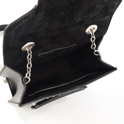 Alexander McQueen Calfskin Studded Mini Heroine Chain Satchel Black 7 of 9