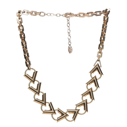 Louis Vuitton LVision Chain Necklace Gold 3 of 6