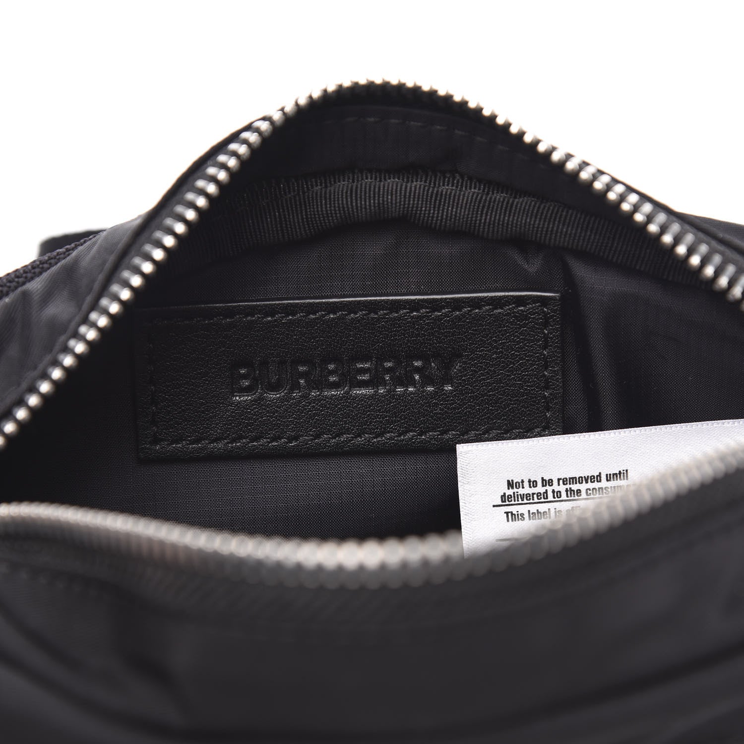 Burberry Econyl Logo Print Small Cannon Bum Bag Black 6 of 8