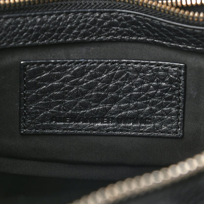 Alexander Wang Pebbled Lambskin Rocco Black Antique Brass Hardware 6 of 9