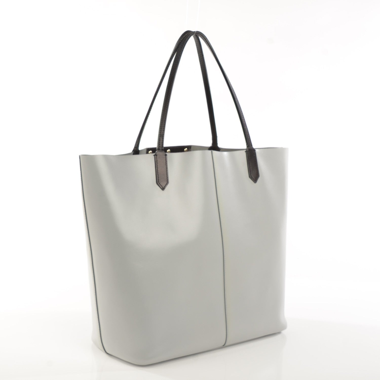 Givenchy Calfskin Medium Bi-Color Antigona Tote Grey Black 5 of 10