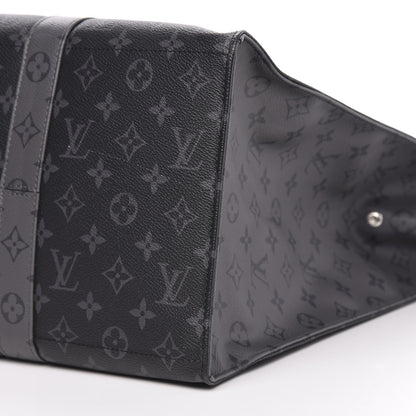 Louis Vuitton Monogram Eclipse Cabas Zippe GM Black 8 of 8