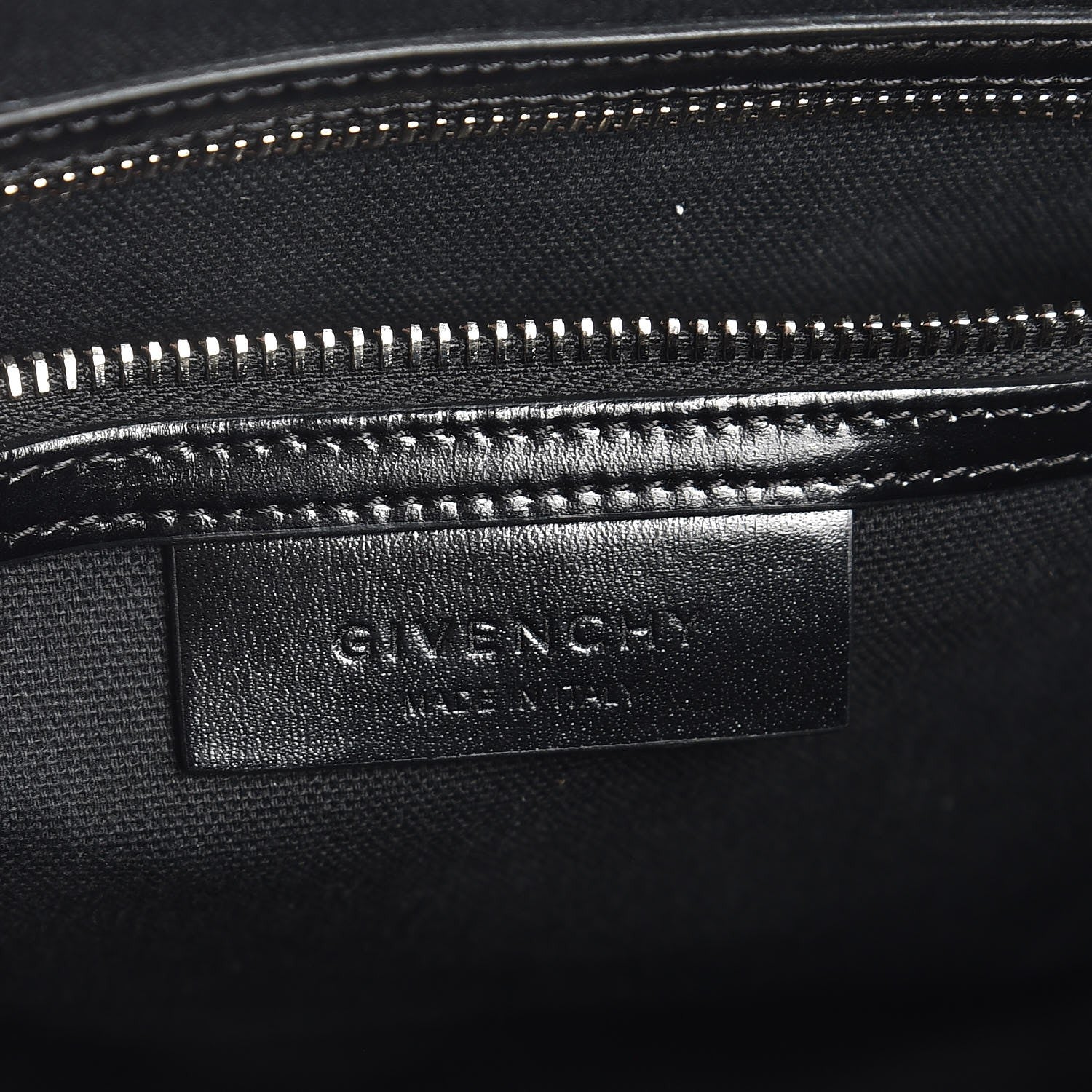 Givenchy Shiny Lord Calfskin Medium Antigona Black 8 of 9