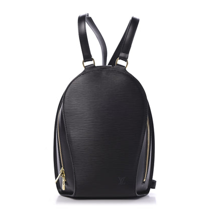 Louis Vuitton Epi Mabillon Backpack Black 1 of 9