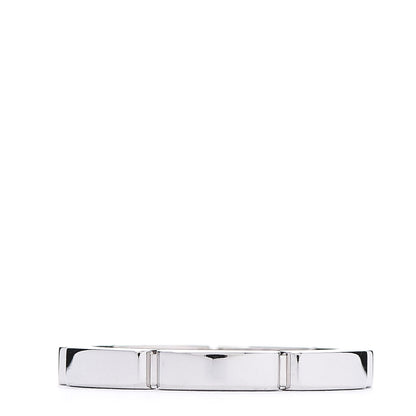 Cartier 18K White Gold Diamond Maillon Panthere Wedding Band Ring 50 5.25 3 of 5