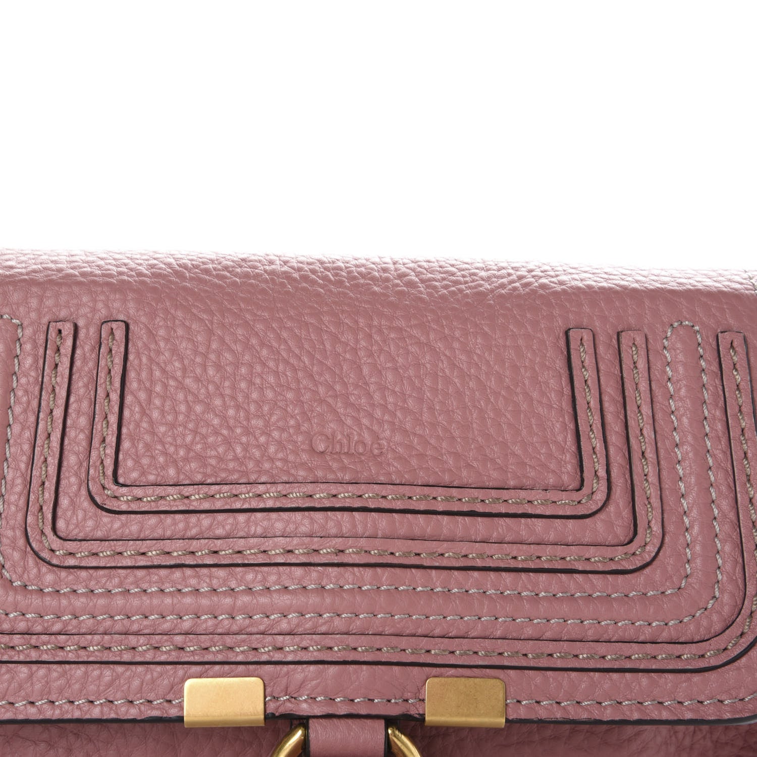 Chloe Calfskin Marcie Convertible Belt Bag Rusty Pink 10 of 10