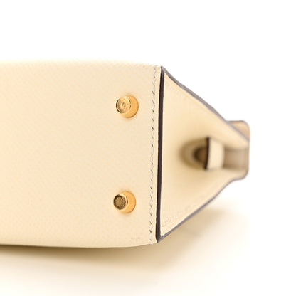 Hermes Epsom Mini Kelly Sellier 20 Nata 10 of 14