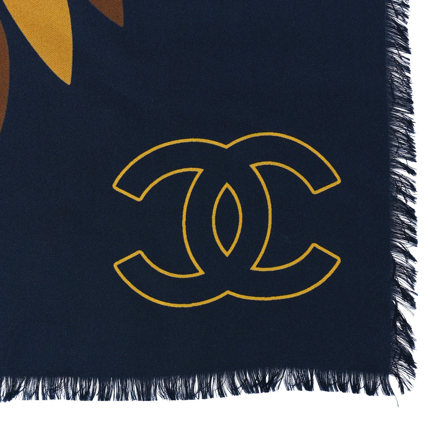 Silk Egyptian CC Stole Navy