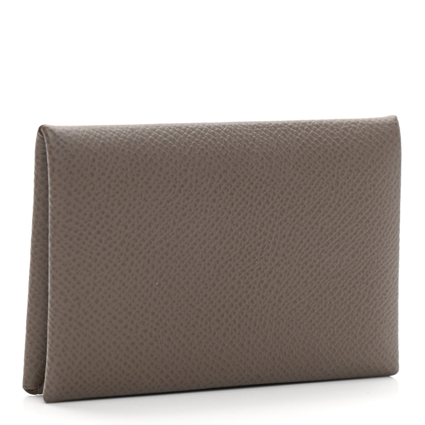 Epsom Verso Calvi Card Case Etain Vert Criquet