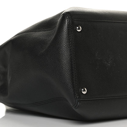 Chanel Calfskin Cerf Executive Shopper Tote Black 8 of 11