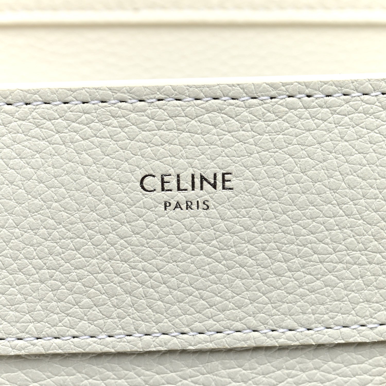 Celine Grained Calfskin Medium Phantom Luggage Cream 6 of 8