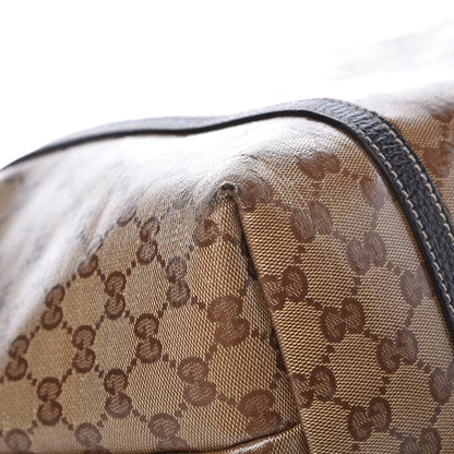 Gucci Crystal Monogram Medium Joy Tote Beige Ebony Testa di Moro 8 of 11