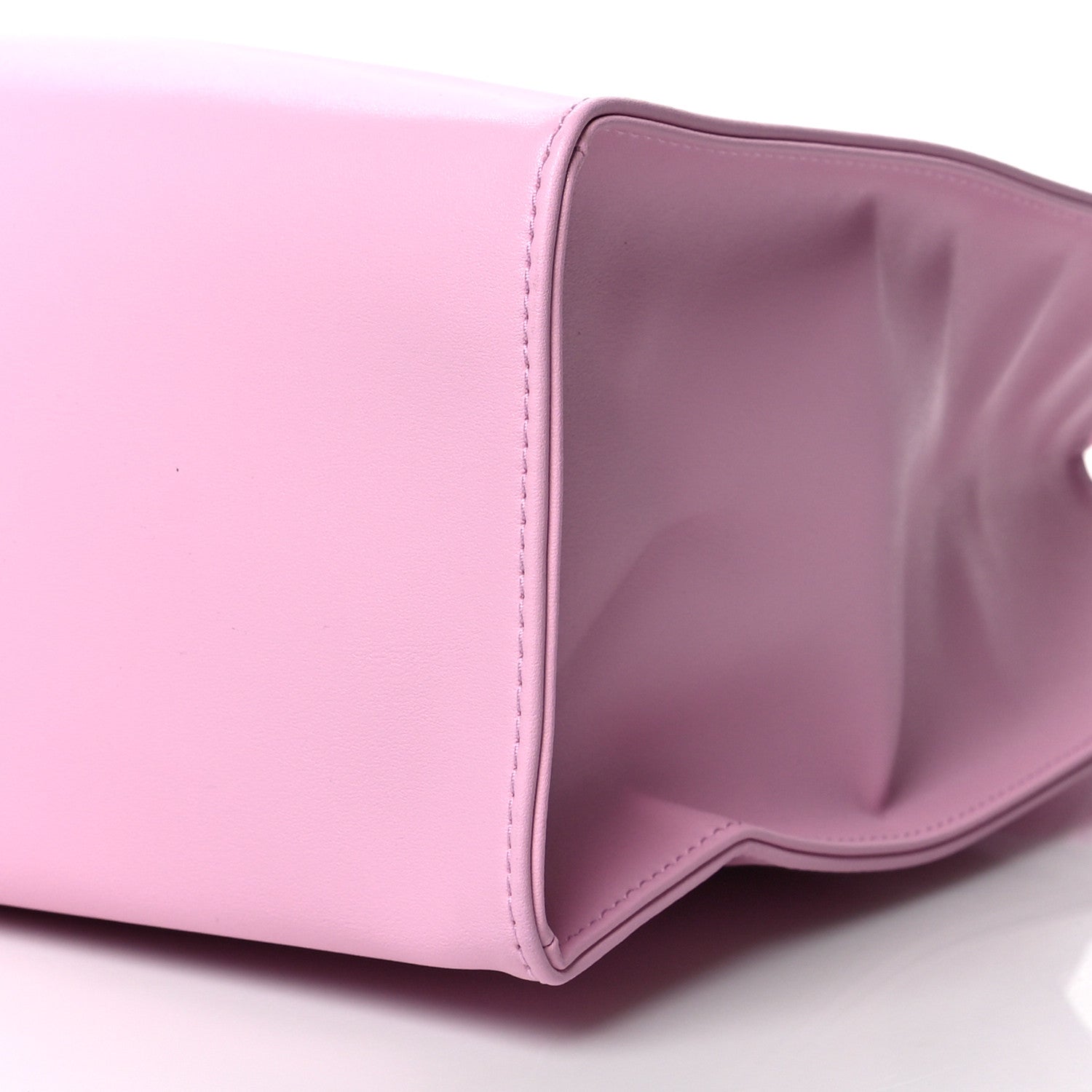 Telfar Vegan Leather Medium Shopping Bag Bubblegum 9 of 9