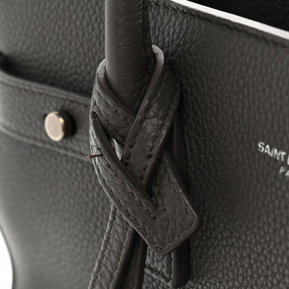 Saint Laurent Grained Calfskin Baby Supple Sac De Jour Fog 13 of 13