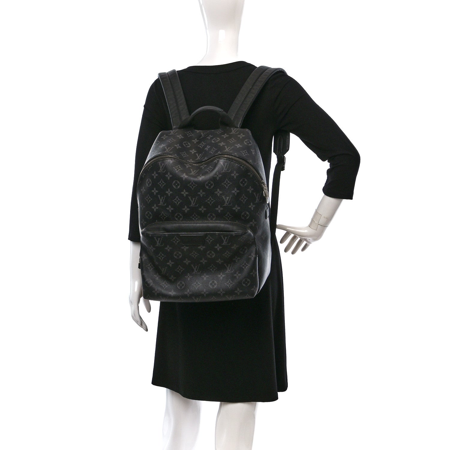Louis Vuitton Monogram Eclipse Discovery Backpack PM 2 of 10