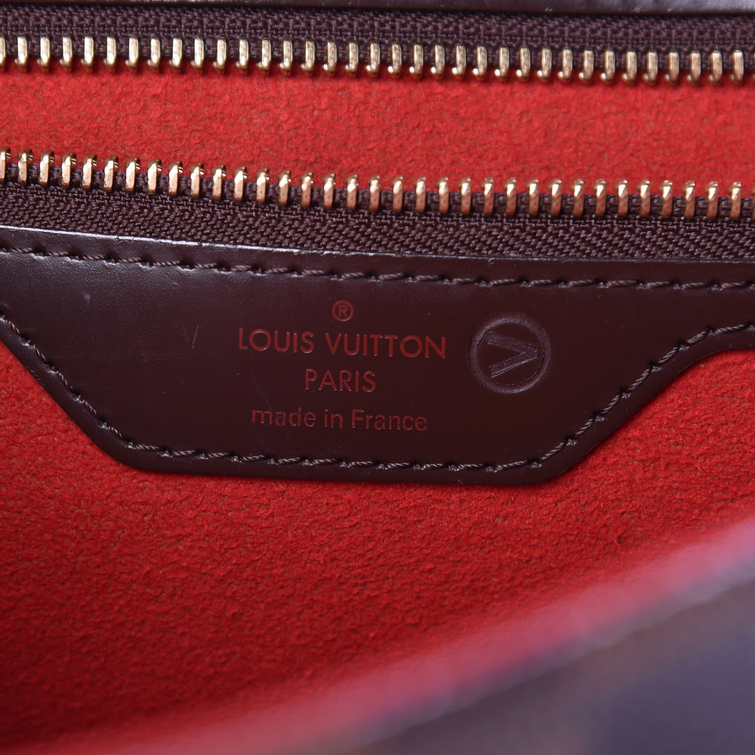 Louis Vuitton Damier Ebene Bergamo GM 8 of 16
