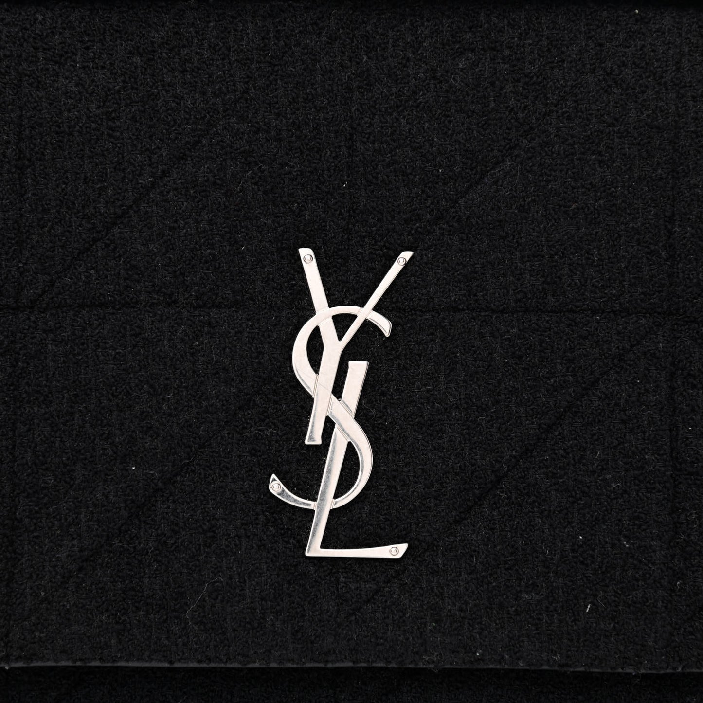 Wool Monogram Medium Jamie Black