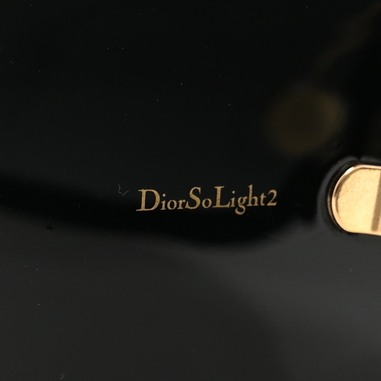 Christian Dior Acetate Dior SoLight2 Square Sunglasses Black 7 of 9