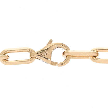 Cartier 18K Yellow Gold SM Santos De Cartier Link Necklace 22" 5 of 6