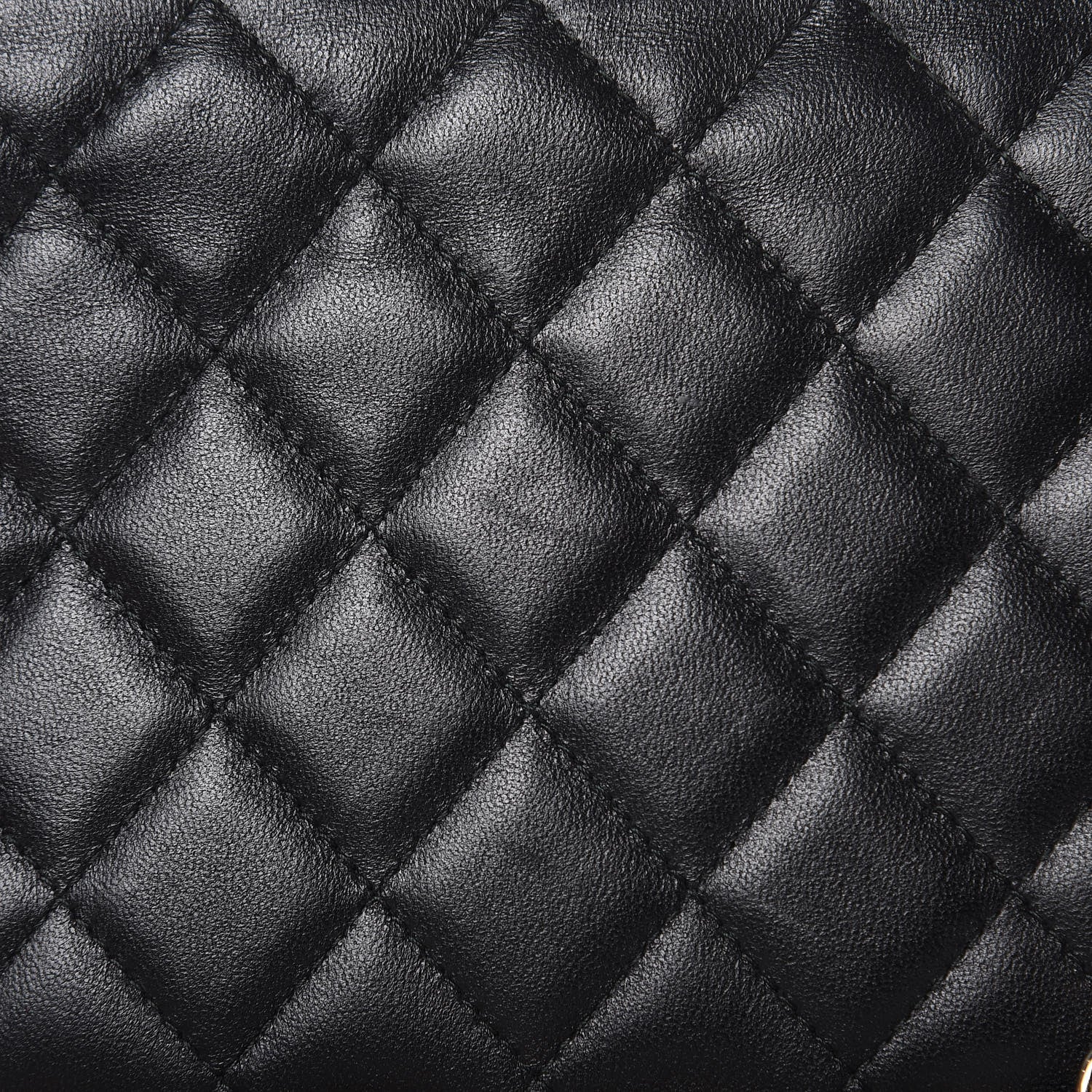Chanel Lambskin Quilted Trendy CC Wallet On Chain WOC Black 12 of 14