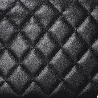 Chanel Lambskin Quilted Trendy CC Wallet On Chain WOC Black 12 of 14