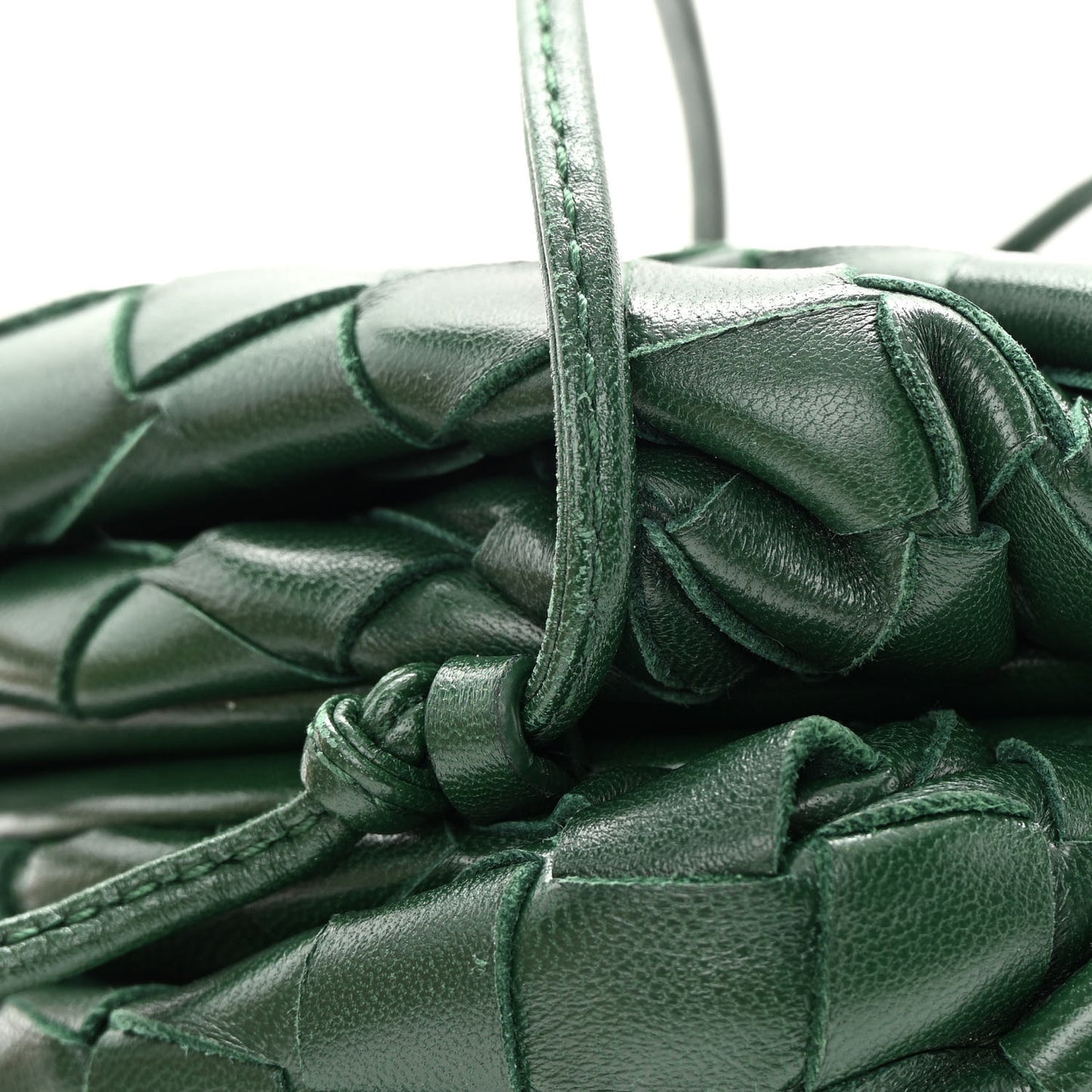 Nappa Intrecciato The Mini Pouch Raintree