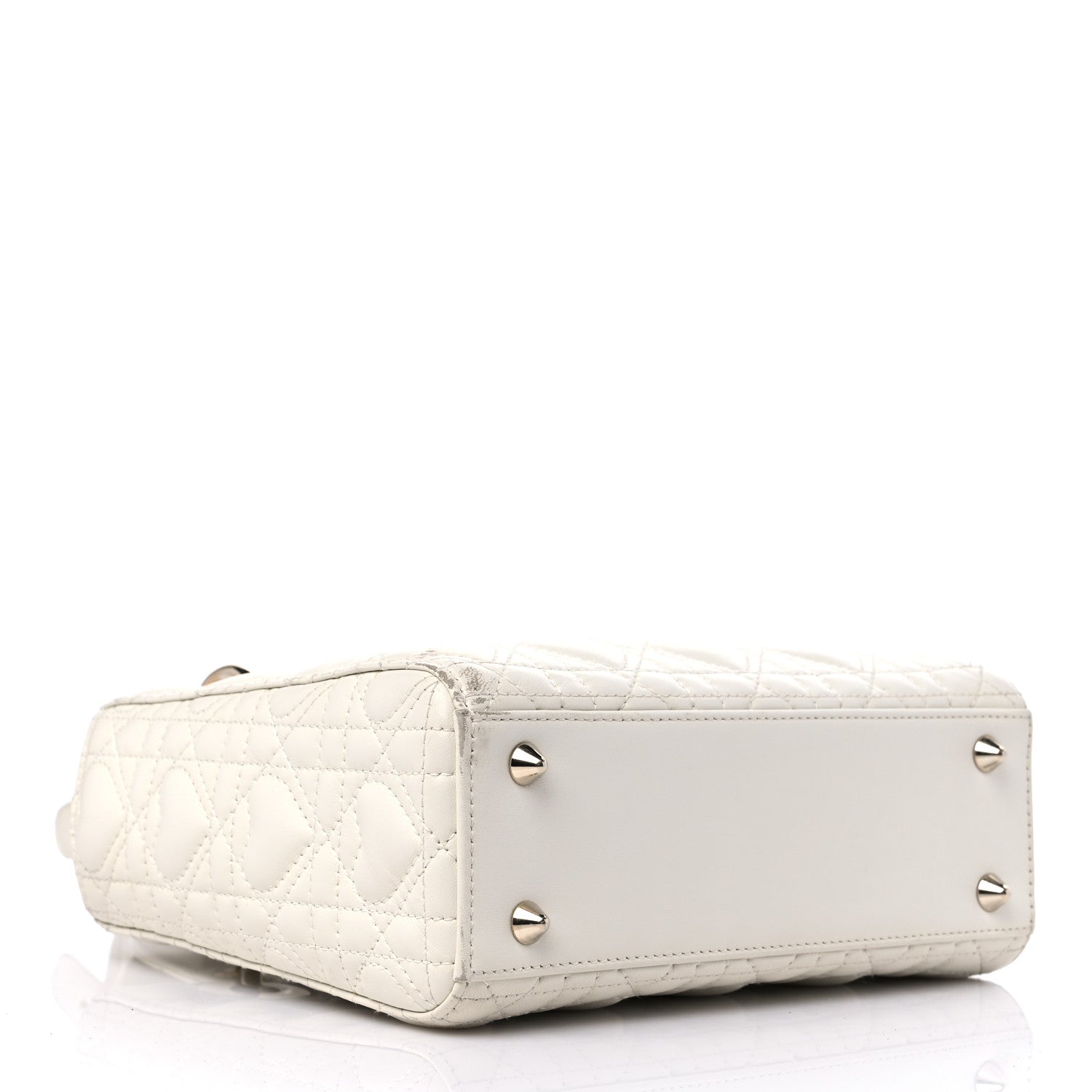 Christian Dior Lambskin Cannage Dioramour Heart Small Lady Dior