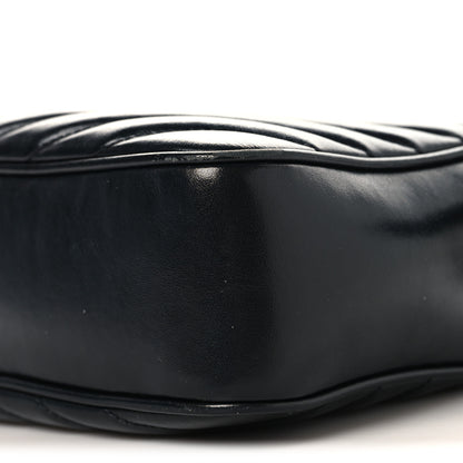 Saint Laurent Calfskin Matelasse Monogram Lou Camera Bag Black 10 of 12